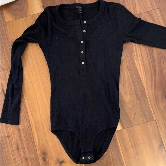 J crew ribbed bodysuit